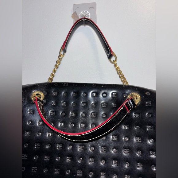 Arcadia Zola Embossed Black
Italian Leather Satchel
Crossbody NWOT - Picture 6 of 12